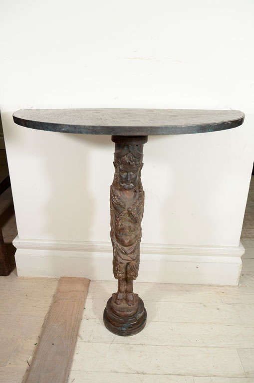 Bronze Caryatid Demilune  LT0039